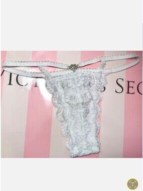 New Victoria's Secret Bridal panty (Only)  large Rare